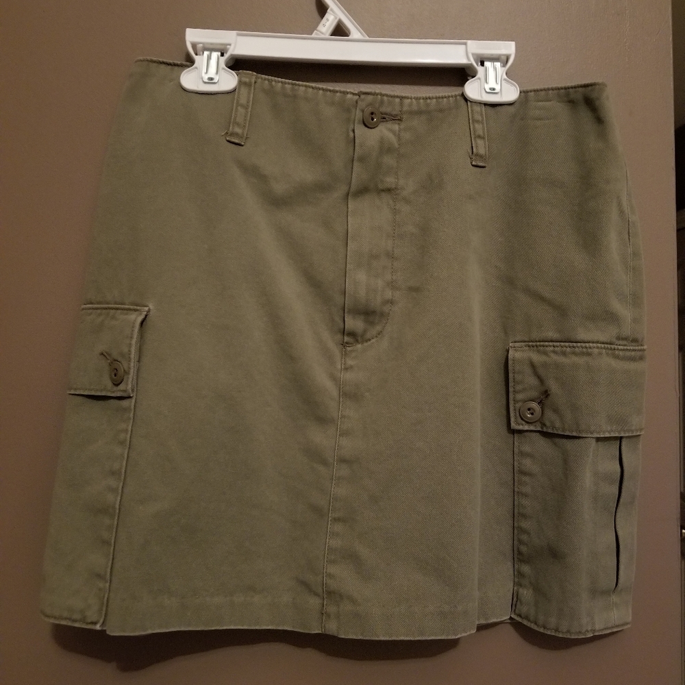J Crew cargo skirt
